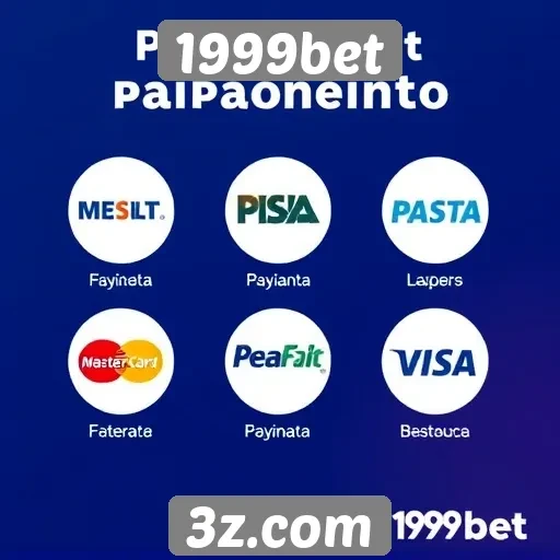 Métodos de pagamento aceitos pelo 1999bet